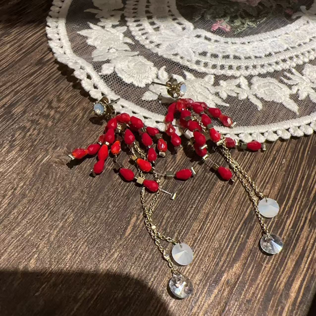 合金耳饰 韩国设计款耳钉R0978