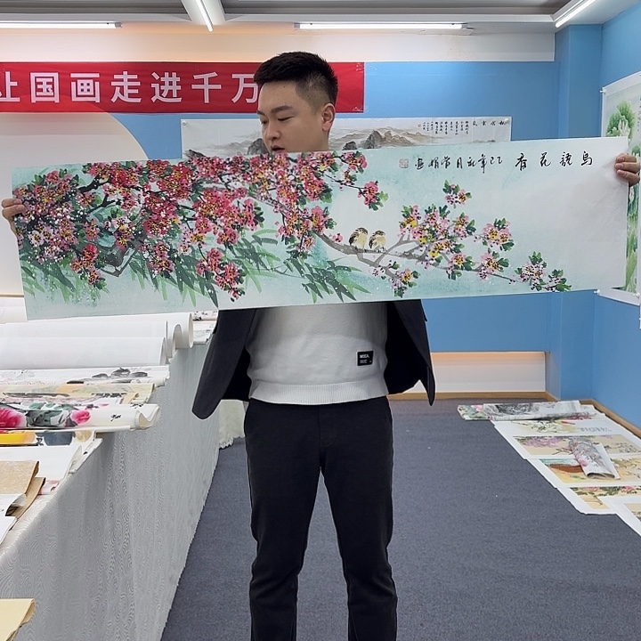 国画手绘国画作品