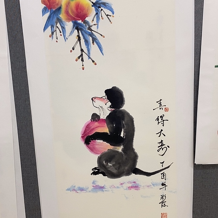 桃***翁国画手写手绘国画104