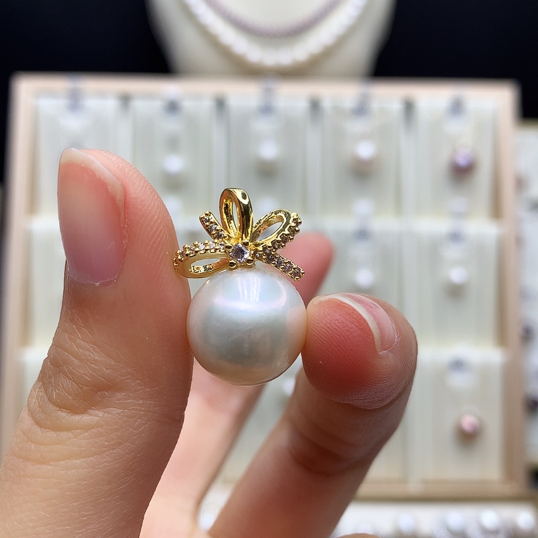 合金颈饰淡水珍珠