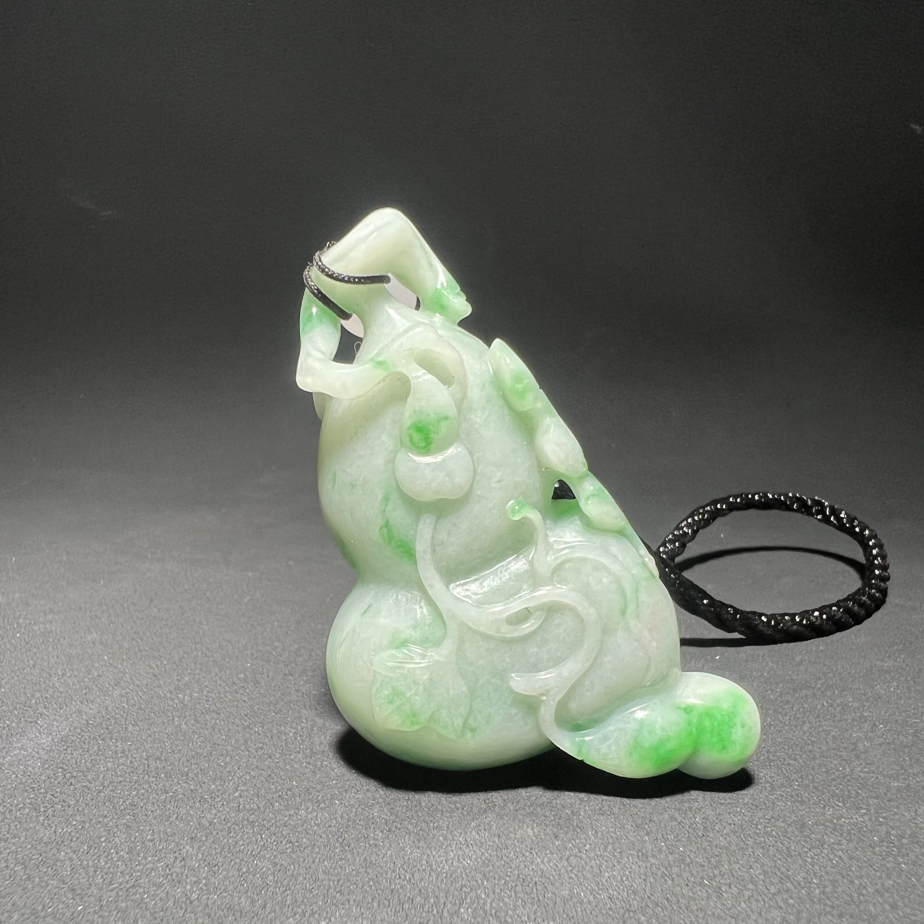 清代翡翠葫芦手把/WD2007714/集萃斋