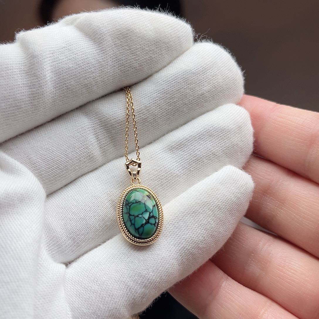 绿松石珠宝奇石未镶嵌