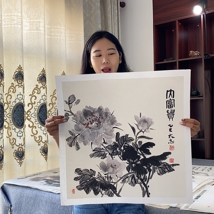 国画纯手绘国画写意作品