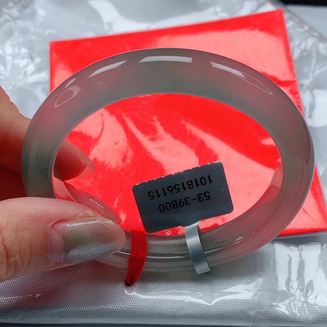 翡翠手镯未镶嵌54圈贵缅甸天然A货