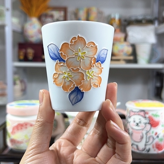 手绘高温釉下彩陶瓷