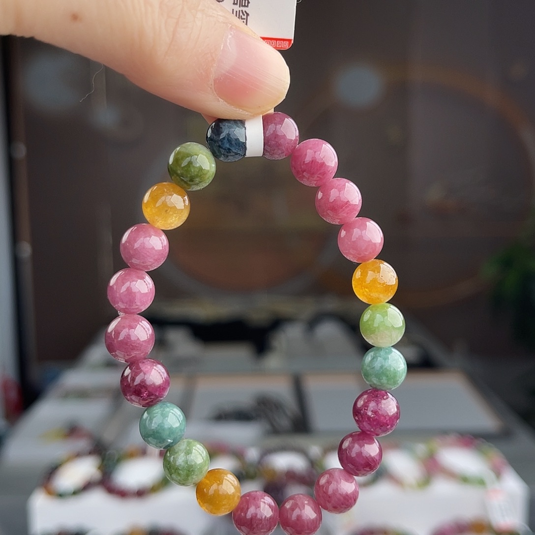 碧玺碧玺8mm未镶嵌