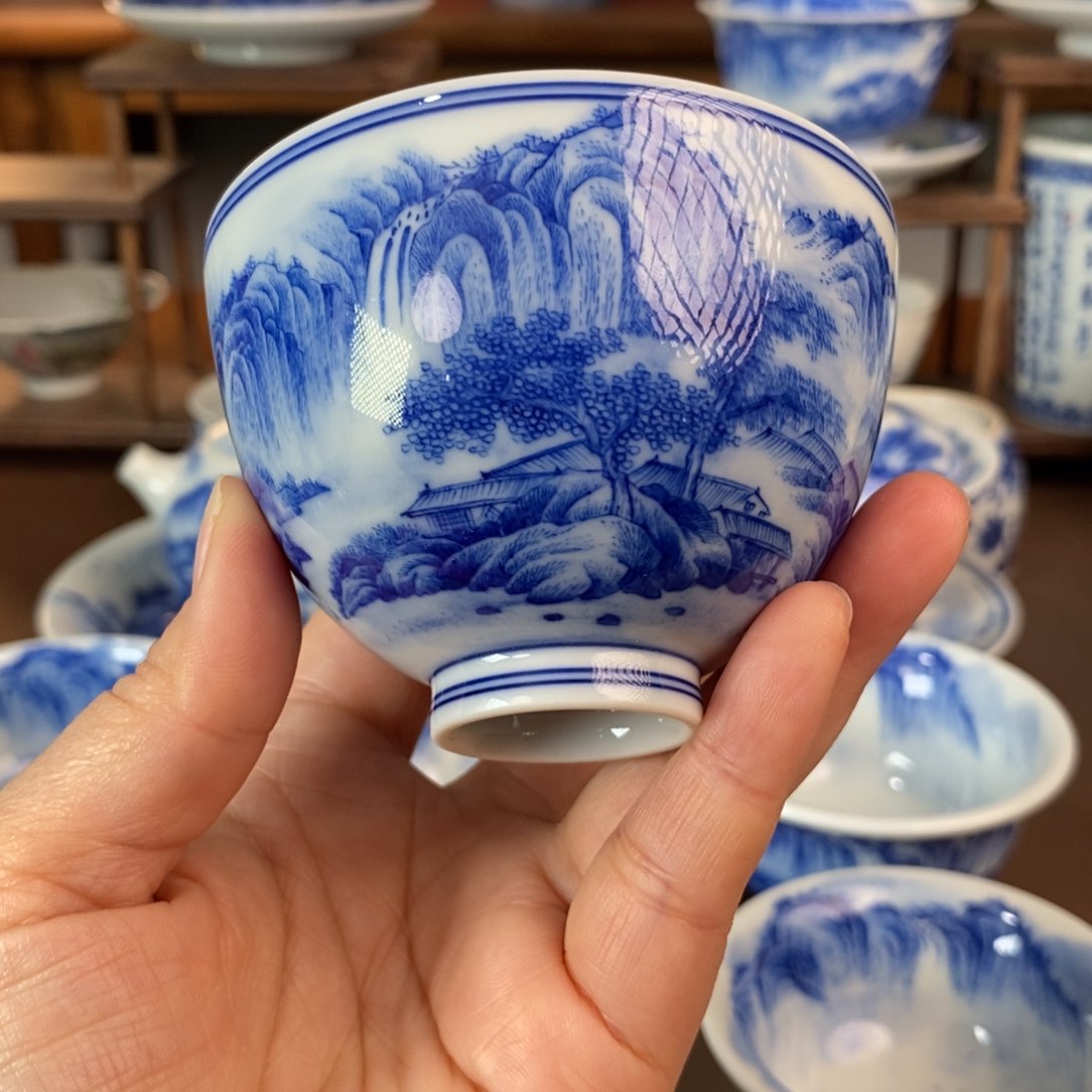 玫**士景德镇陶瓷手工手绘