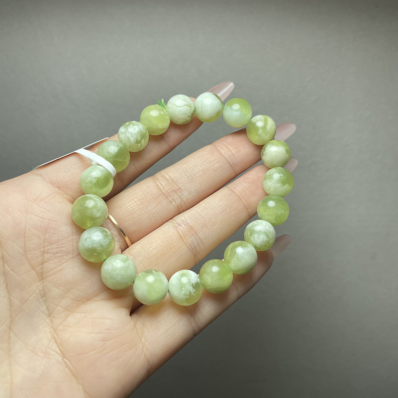 青提奶盖单圈手链