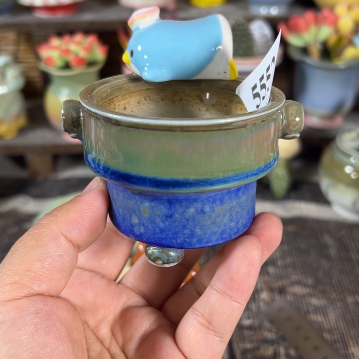 口6 手工花盆满30包邮