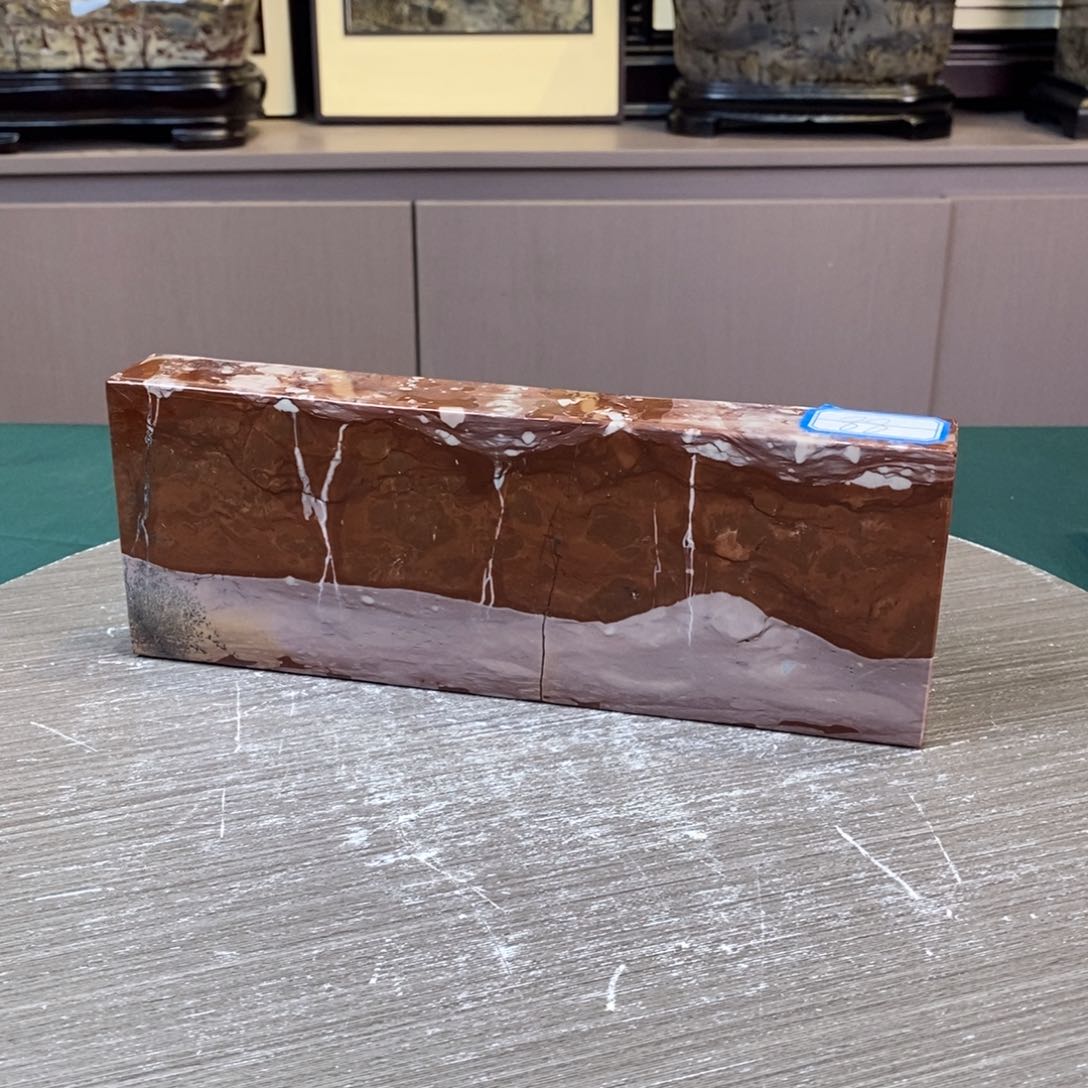 石材广西国画石草花石