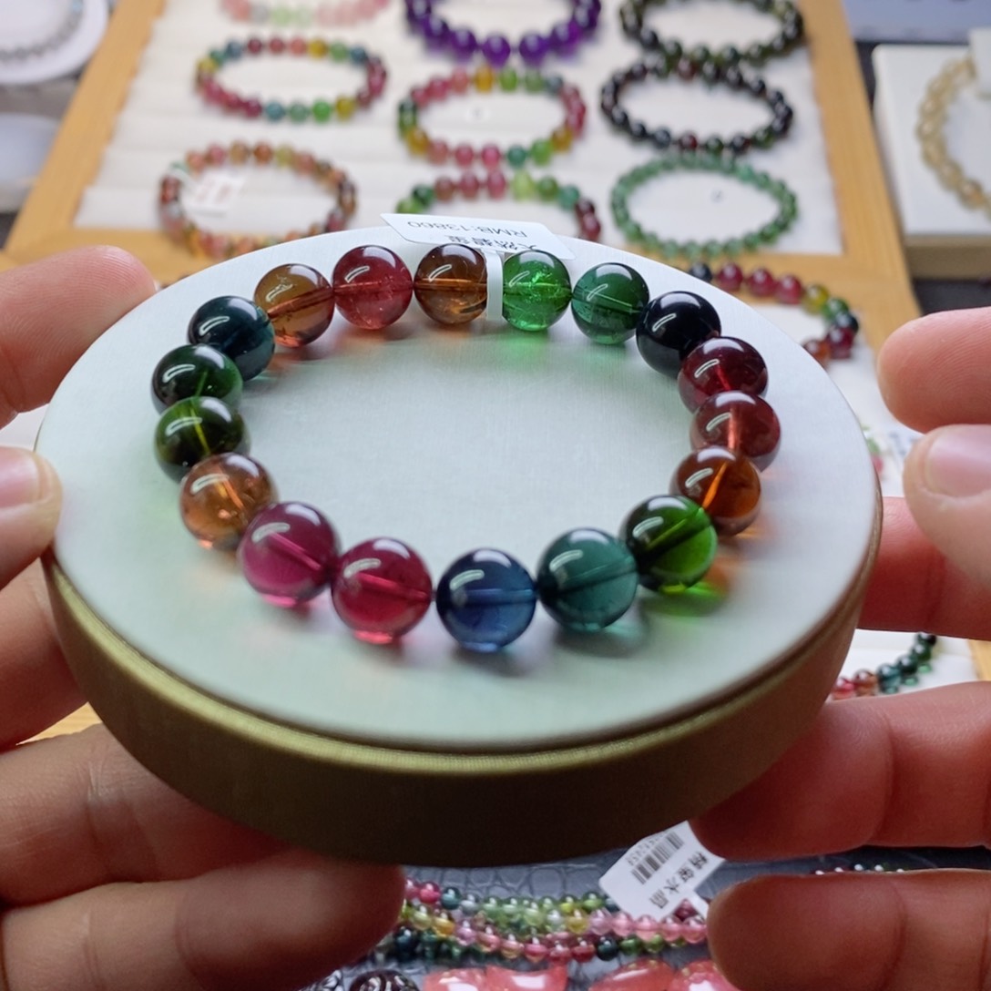 碧玺碧玺手链未镶嵌