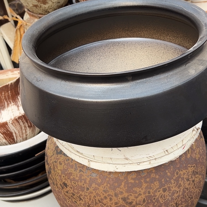 景德镇精品花盆栽口30高17