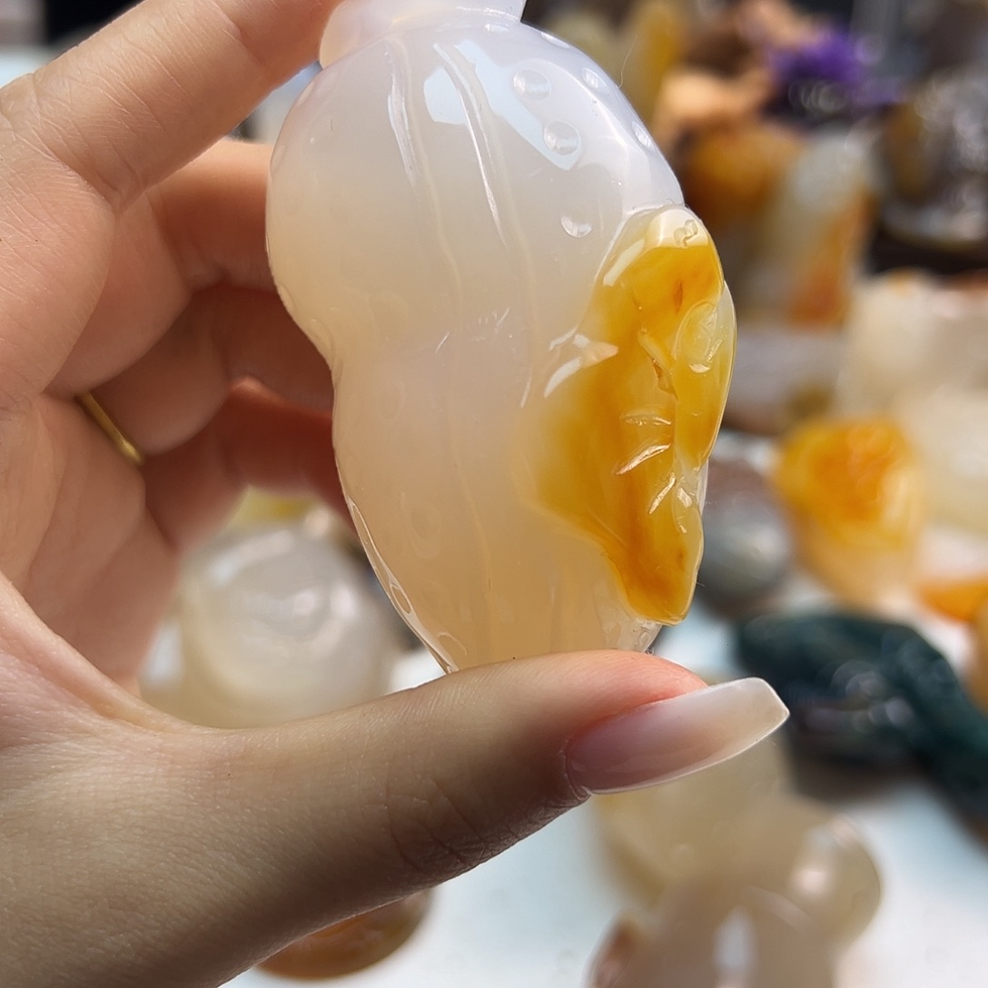 玛瑙/玉髓未镶嵌颈饰