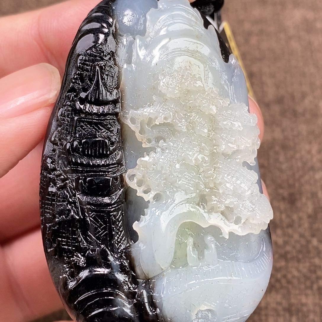 和田玉挂件未镶嵌