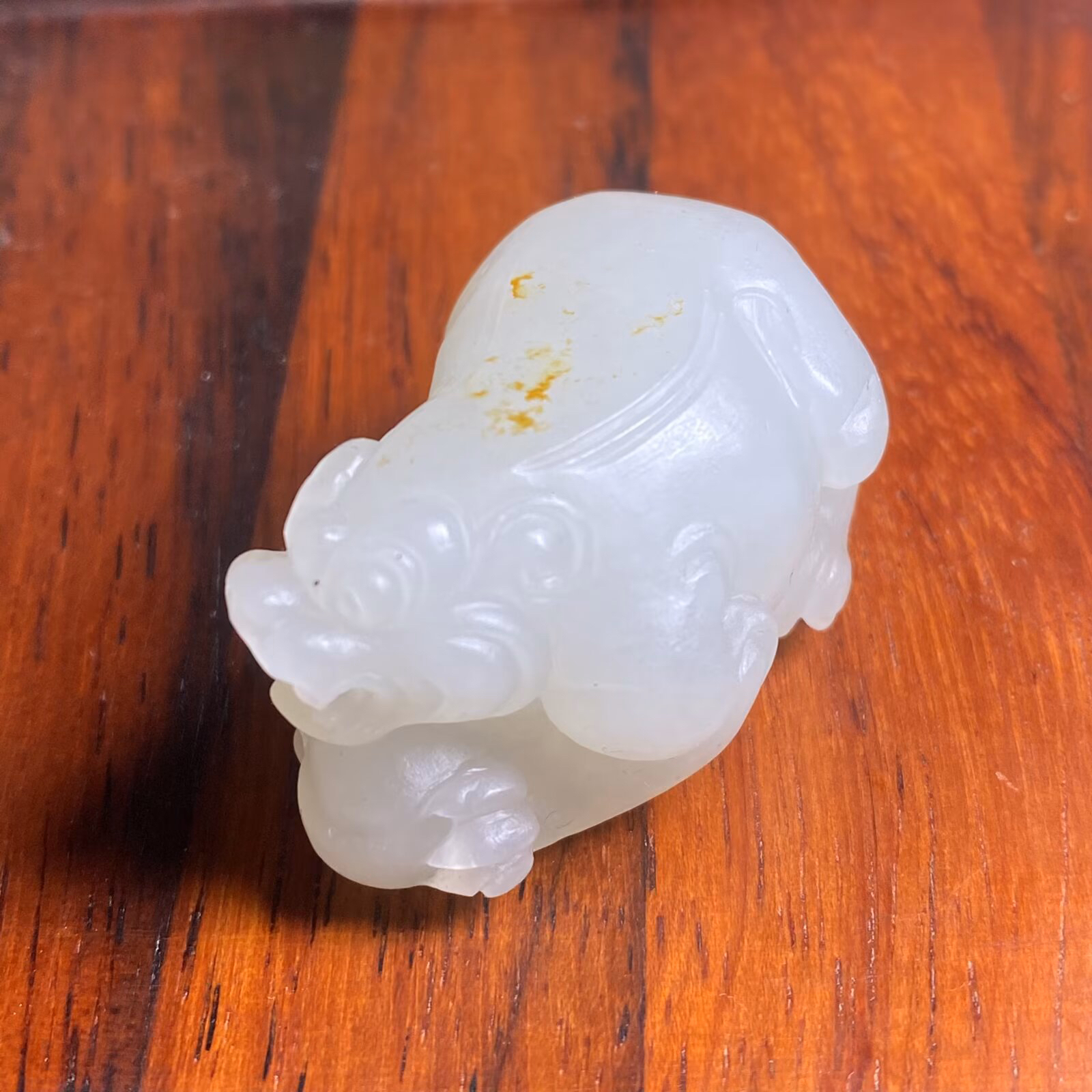 和田玉挂件把件貔貅雕刻件成品皮休