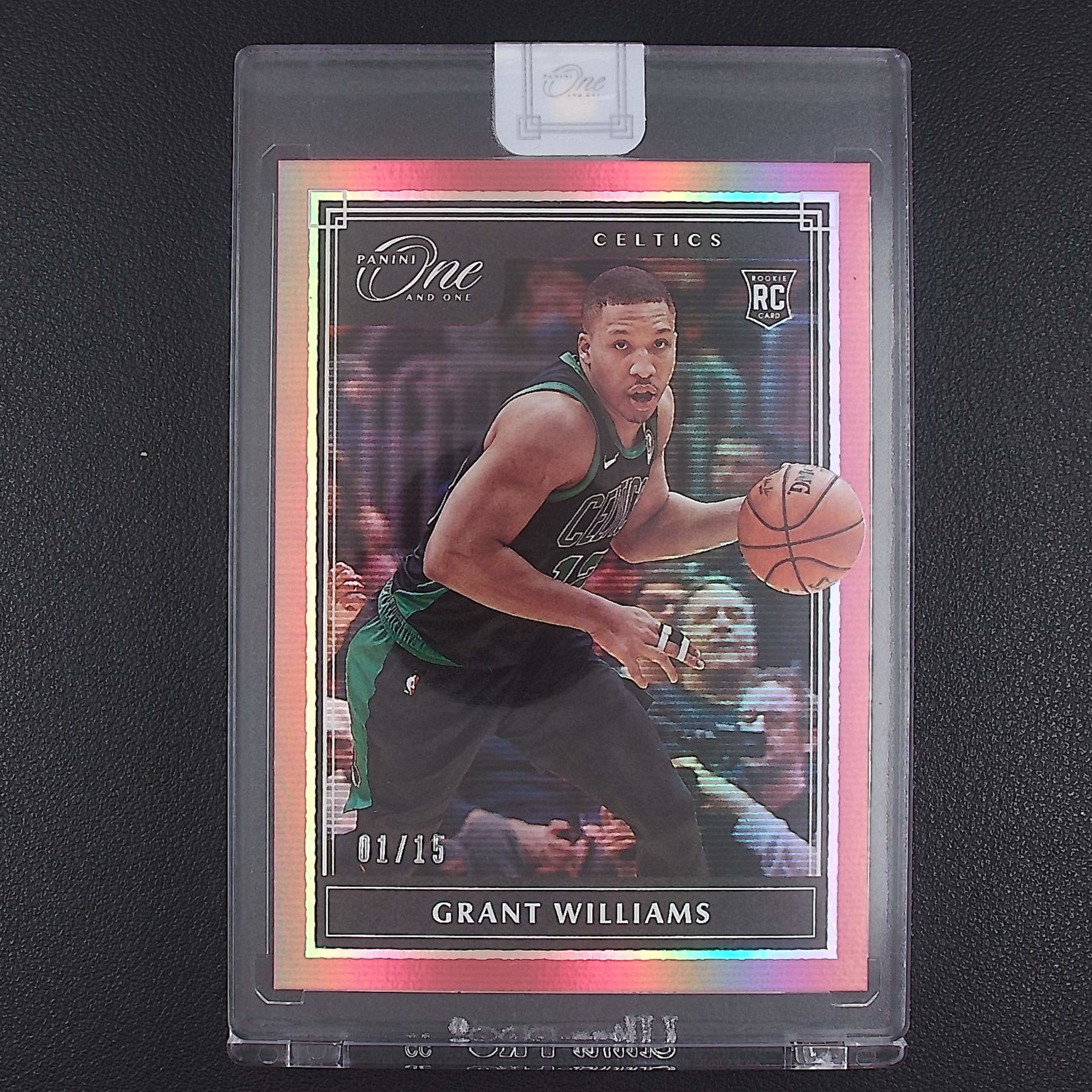 格兰特威廉姆斯 ONE 15编 帕尼尼NBA国宝手提签字球星卡 