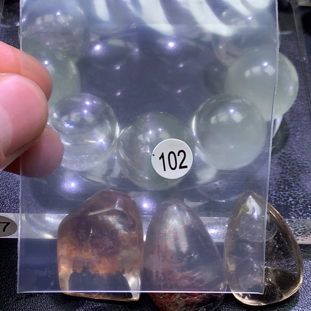 啼***心未镶嵌颈饰水晶天然水晶石吊坠