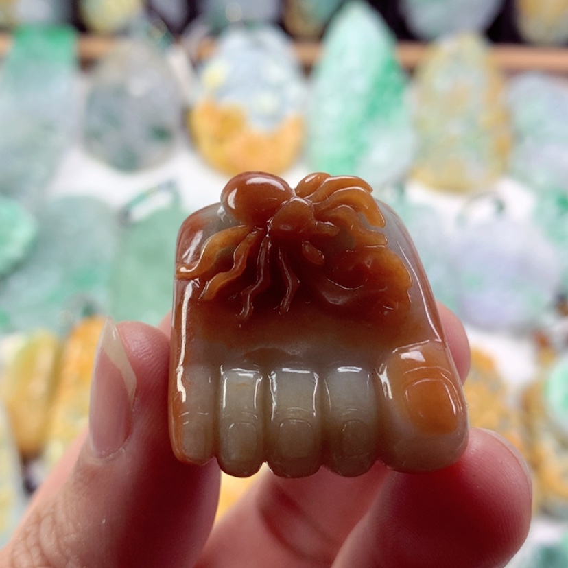 【闪购商品】翡翠吊坠(不含链)未镶嵌