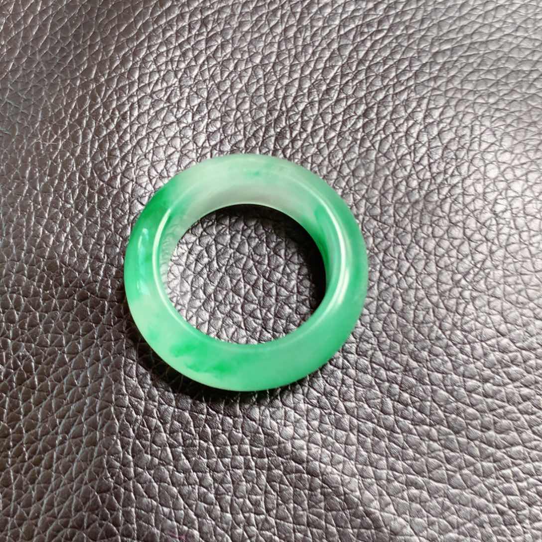 石英质玉戒圈未镶嵌开*果卡25