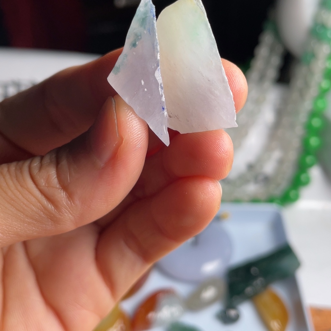翡翠散珠翡翠一个