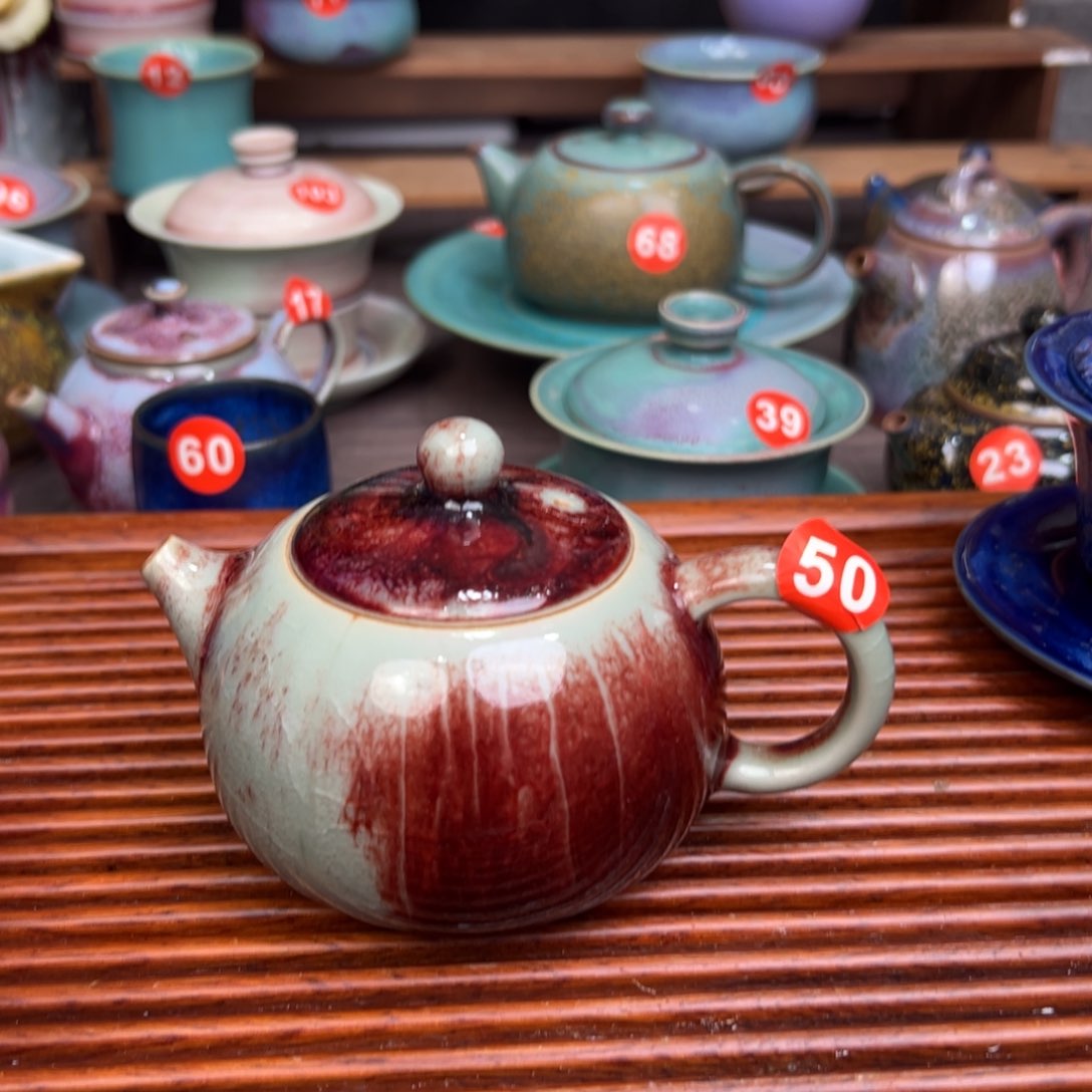 手工制作手拉坯工艺茶具