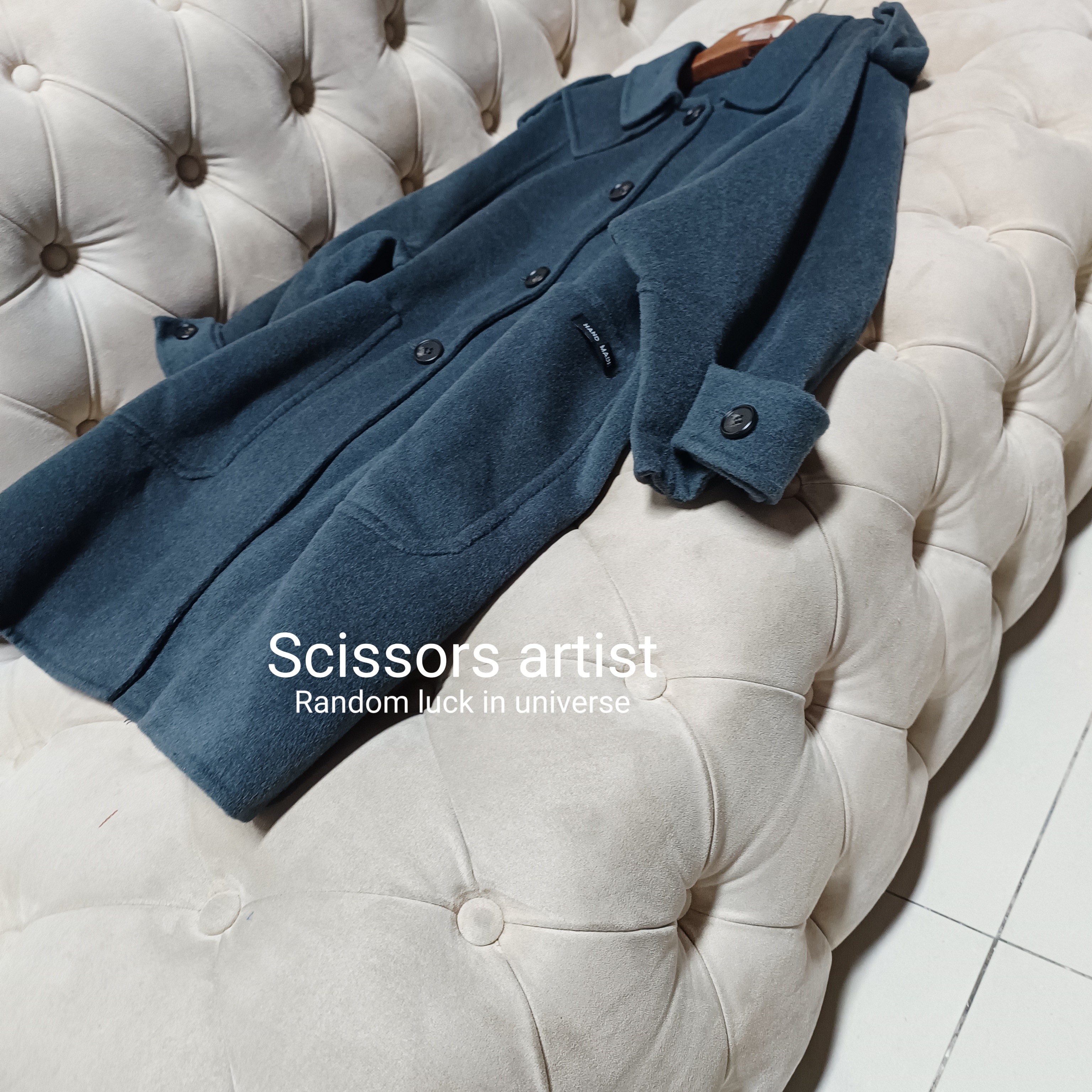 【Scissors artist】高端设计师走秀女装大衣5644