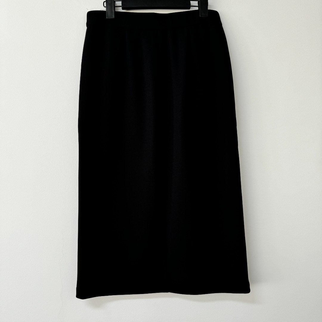 24年秋季新款时尚百搭气质H型高腰长半裙(YB2026)