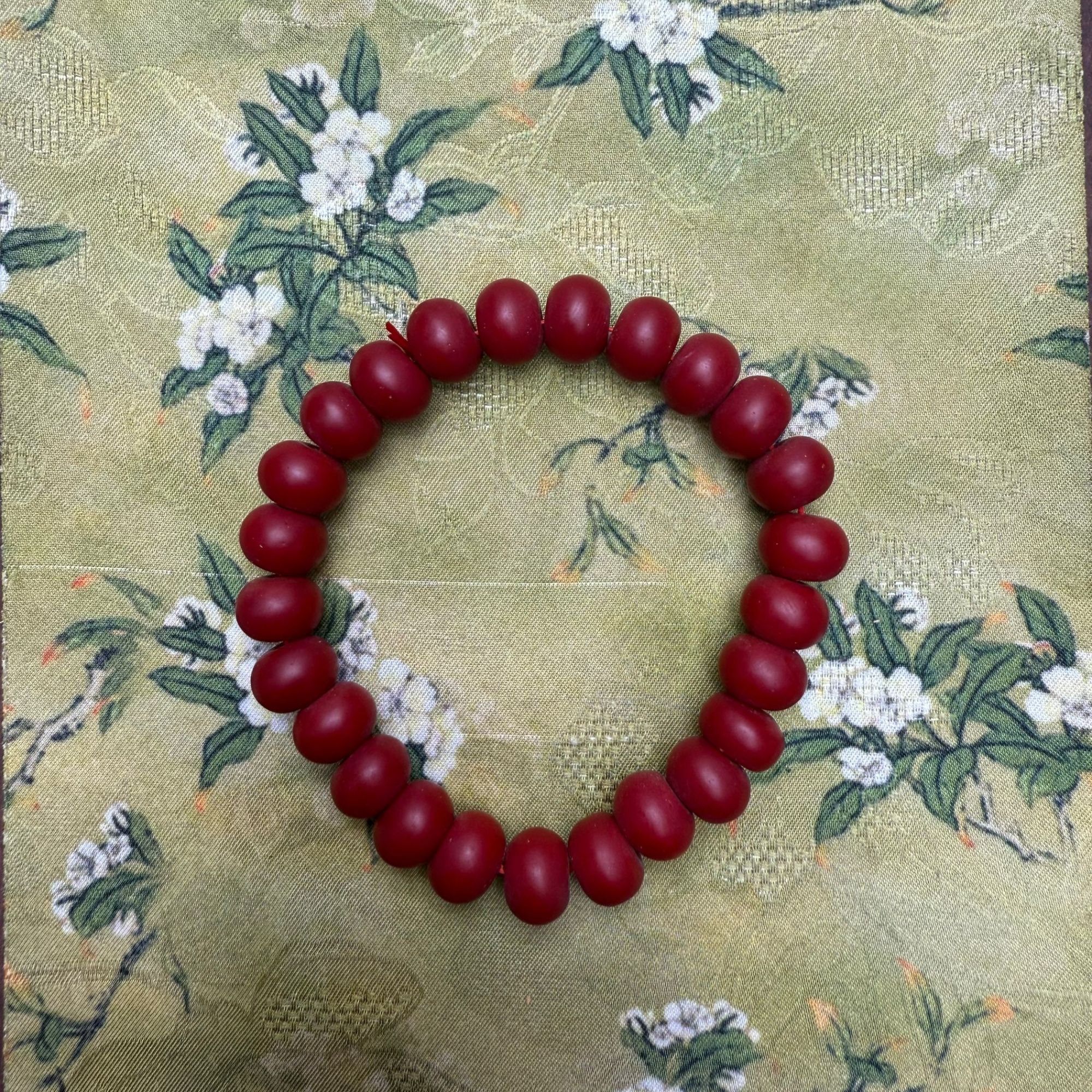 精致红色大菩提手串-104