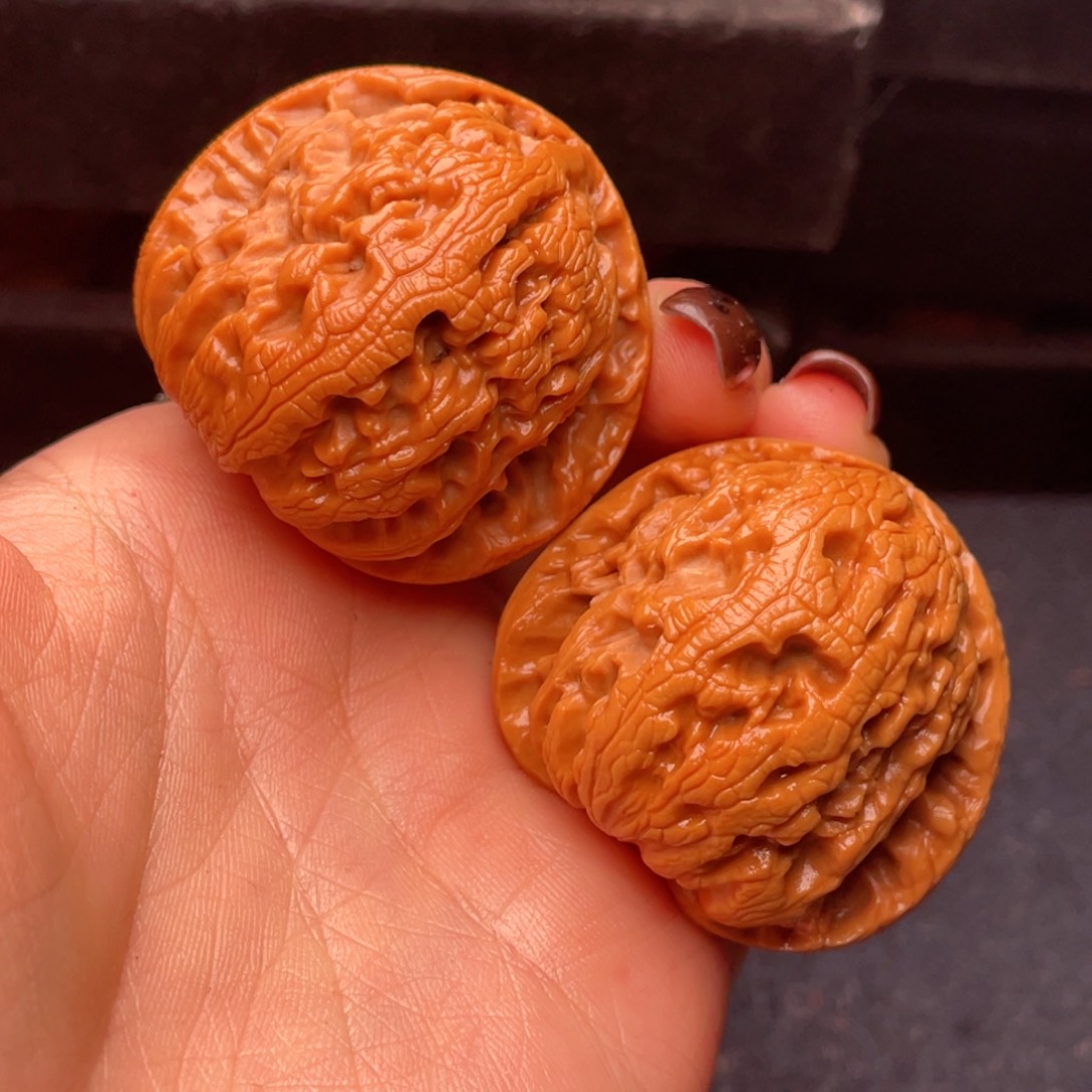 桃核吊坠秦岭核桃34