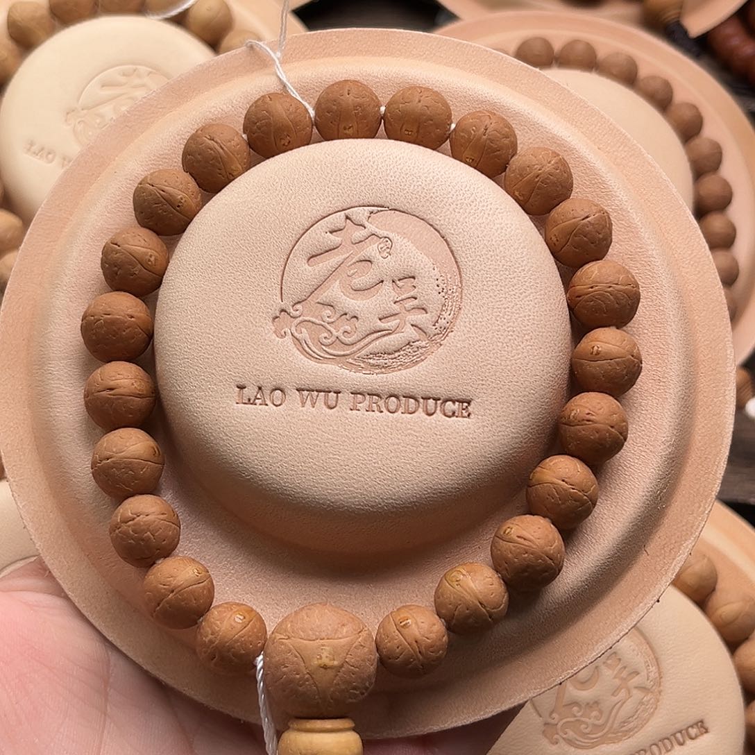 凤眼菩提手串精品11mm红皮铁籽