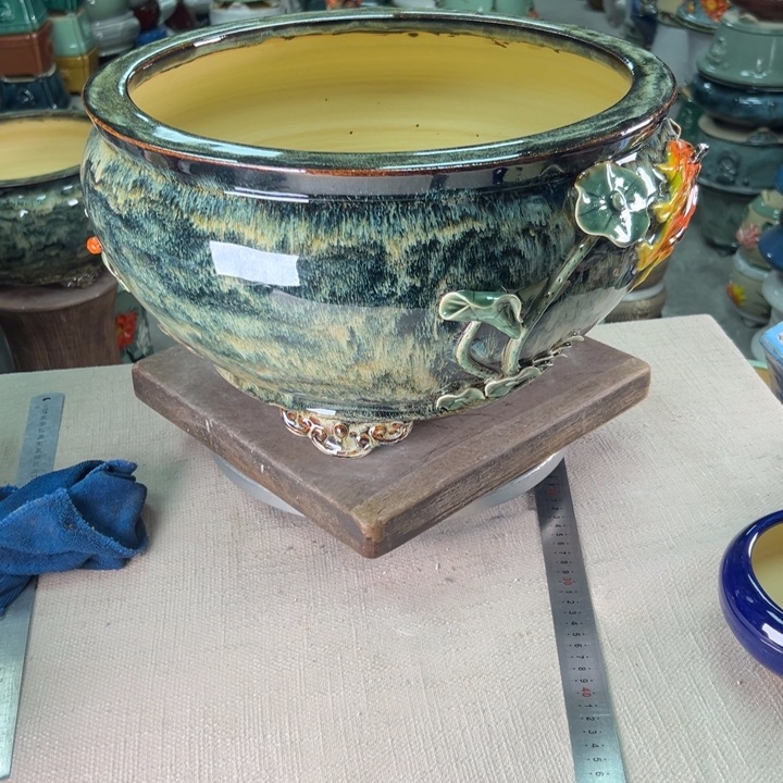 泳坤堂石湾盆陶瓷