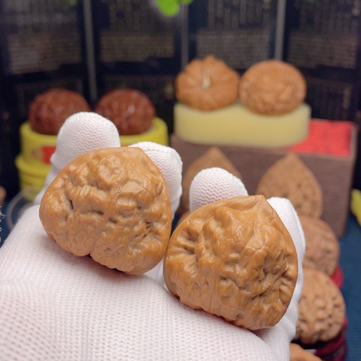 吊坠文玩核桃35古蟾