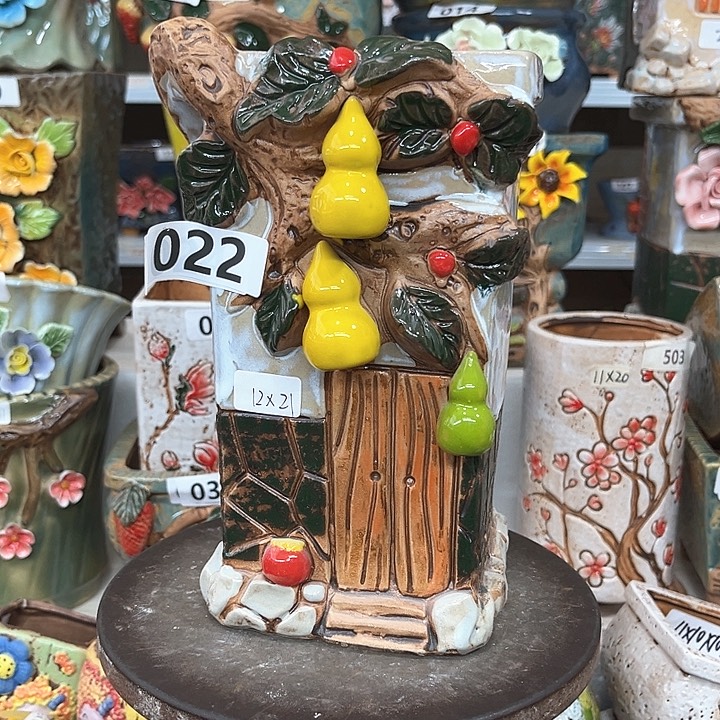 紫砂花盆粗陶材质多肉花盆