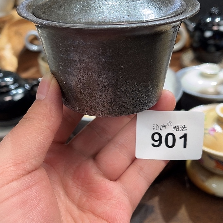 沁庐柴窑古法柴烧全手工茶具