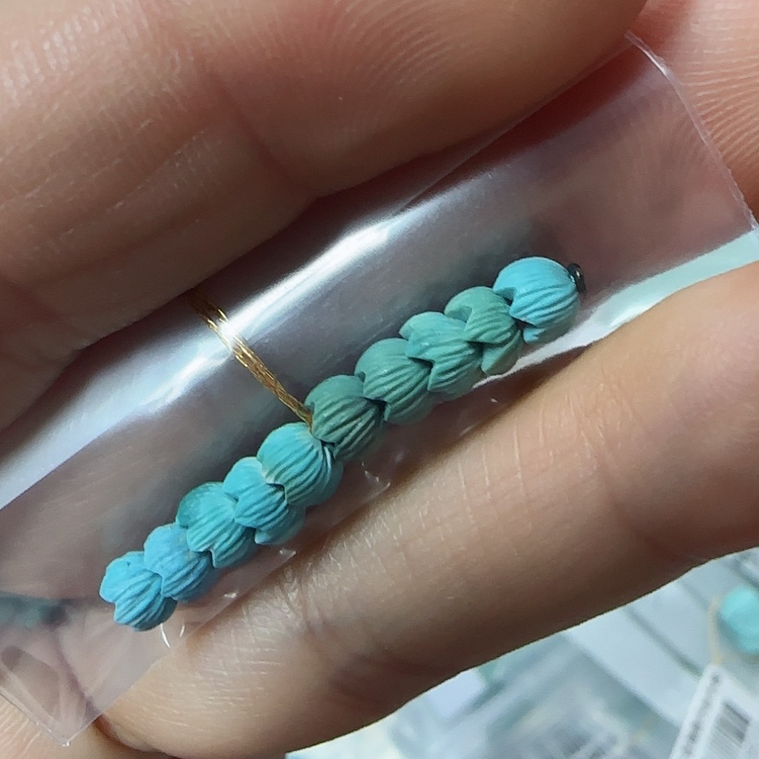 绿松石珠宝半成品未镶嵌