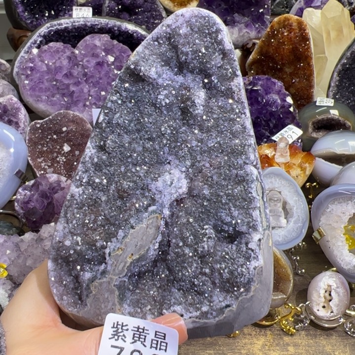 未镶嵌大型摆件（非配饰）紫晶788