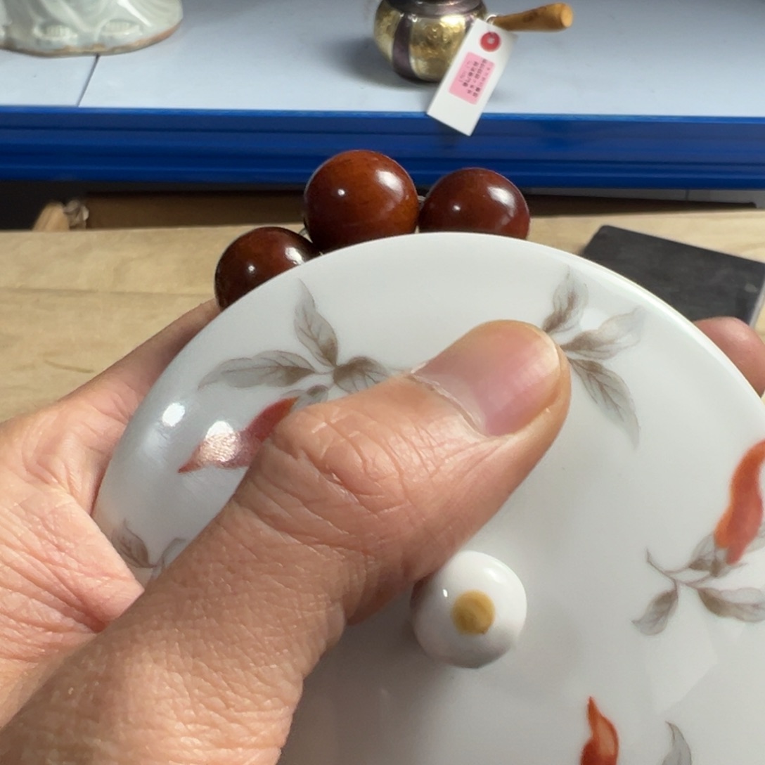 紫砂茶碗小**头现代工艺美术瓷器