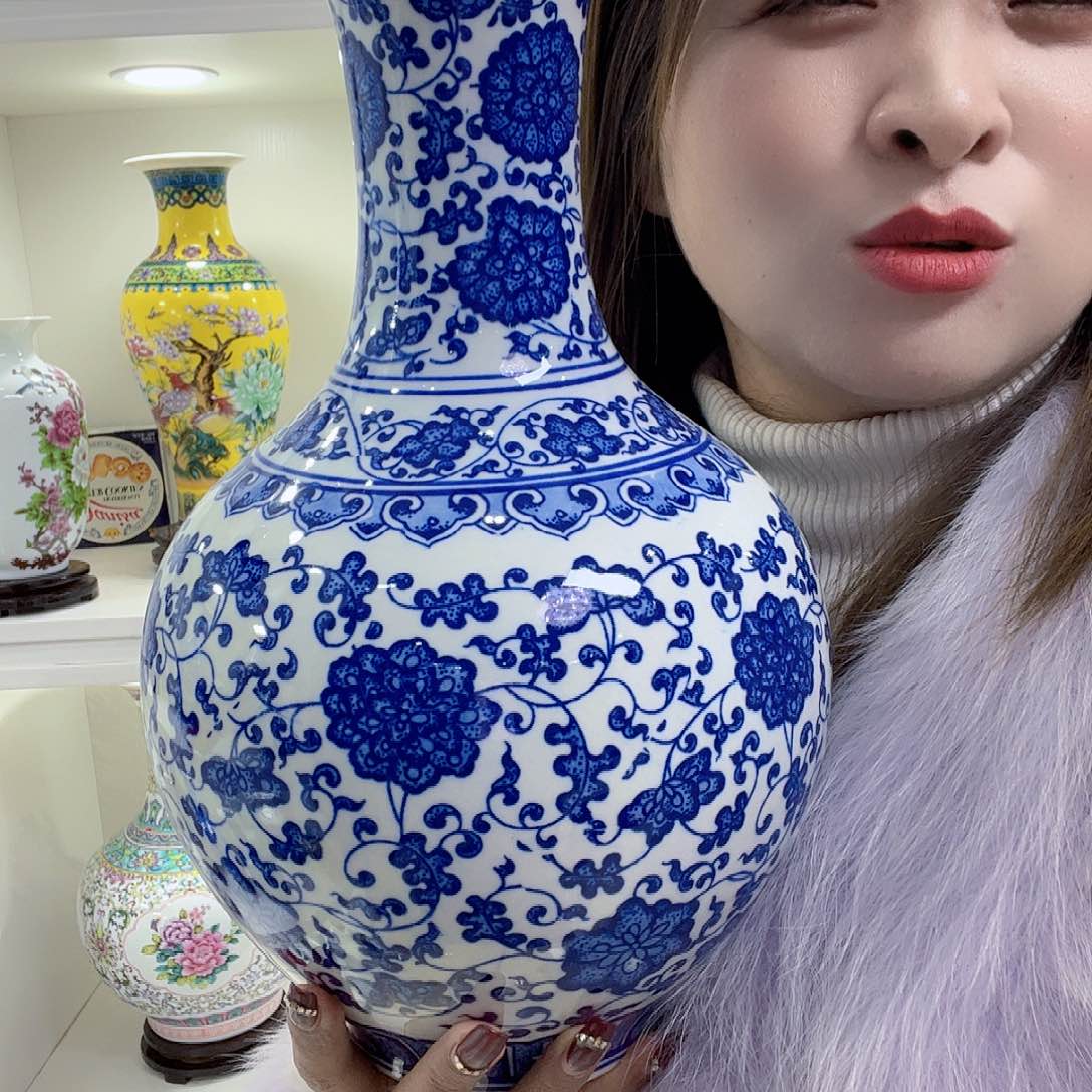 景德镇陶瓷花瓶摆件