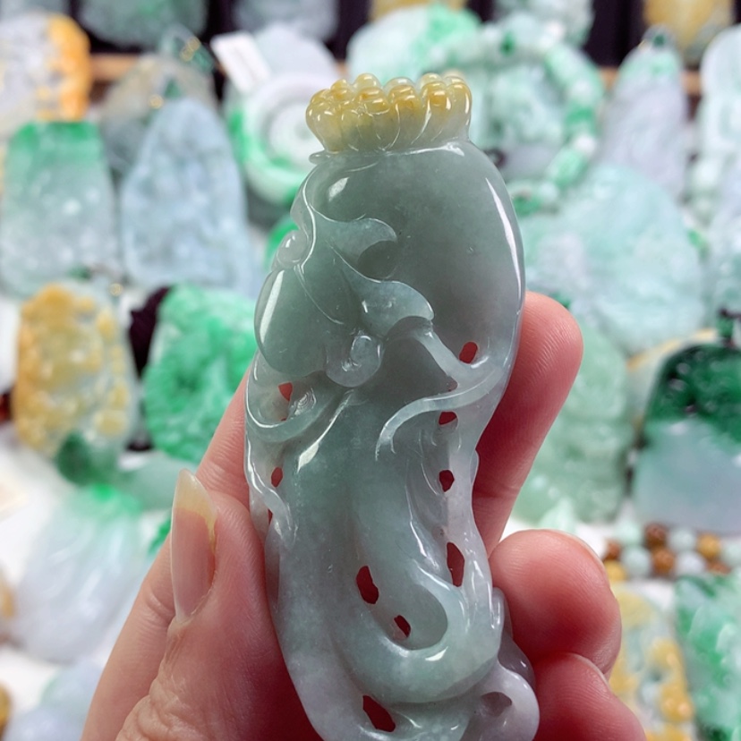 【闪购商品】翡翠吊坠(不含链)未镶嵌