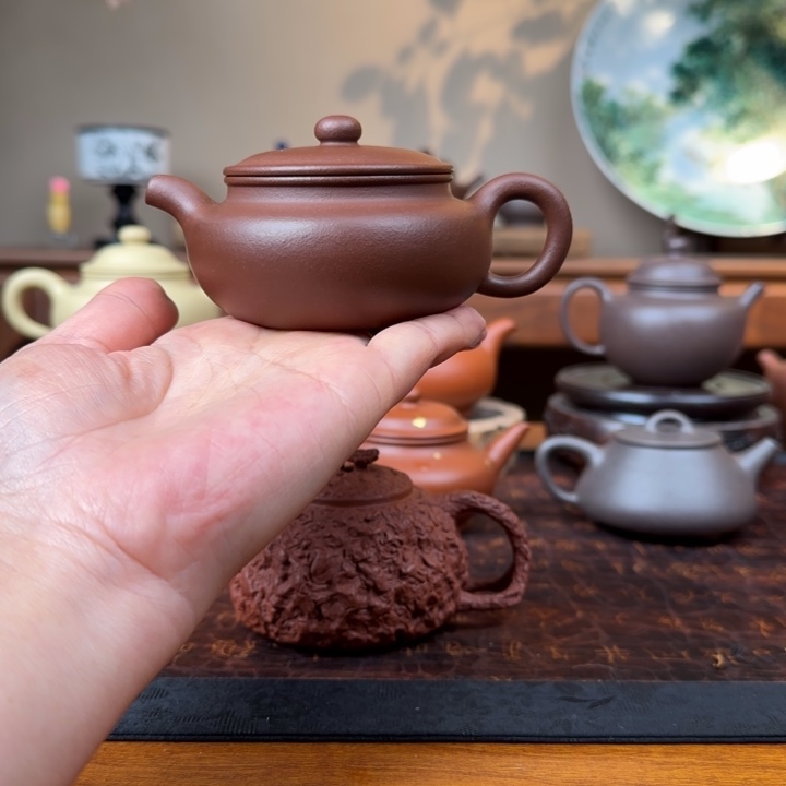 紫砂茶壶白*边6666666666666666