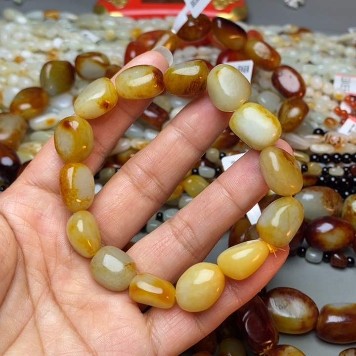 和田玉手链未镶嵌