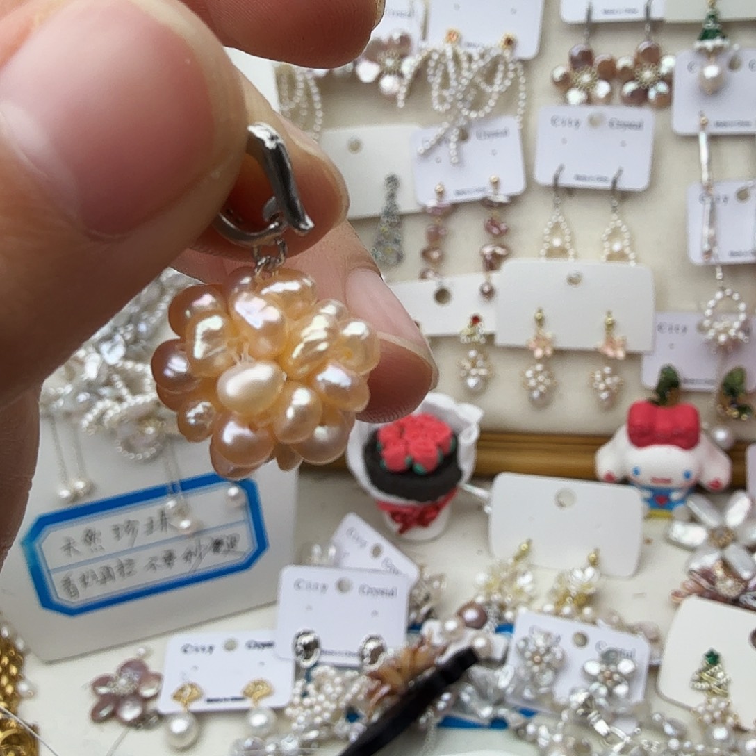 未镶嵌颈饰淡水珍珠