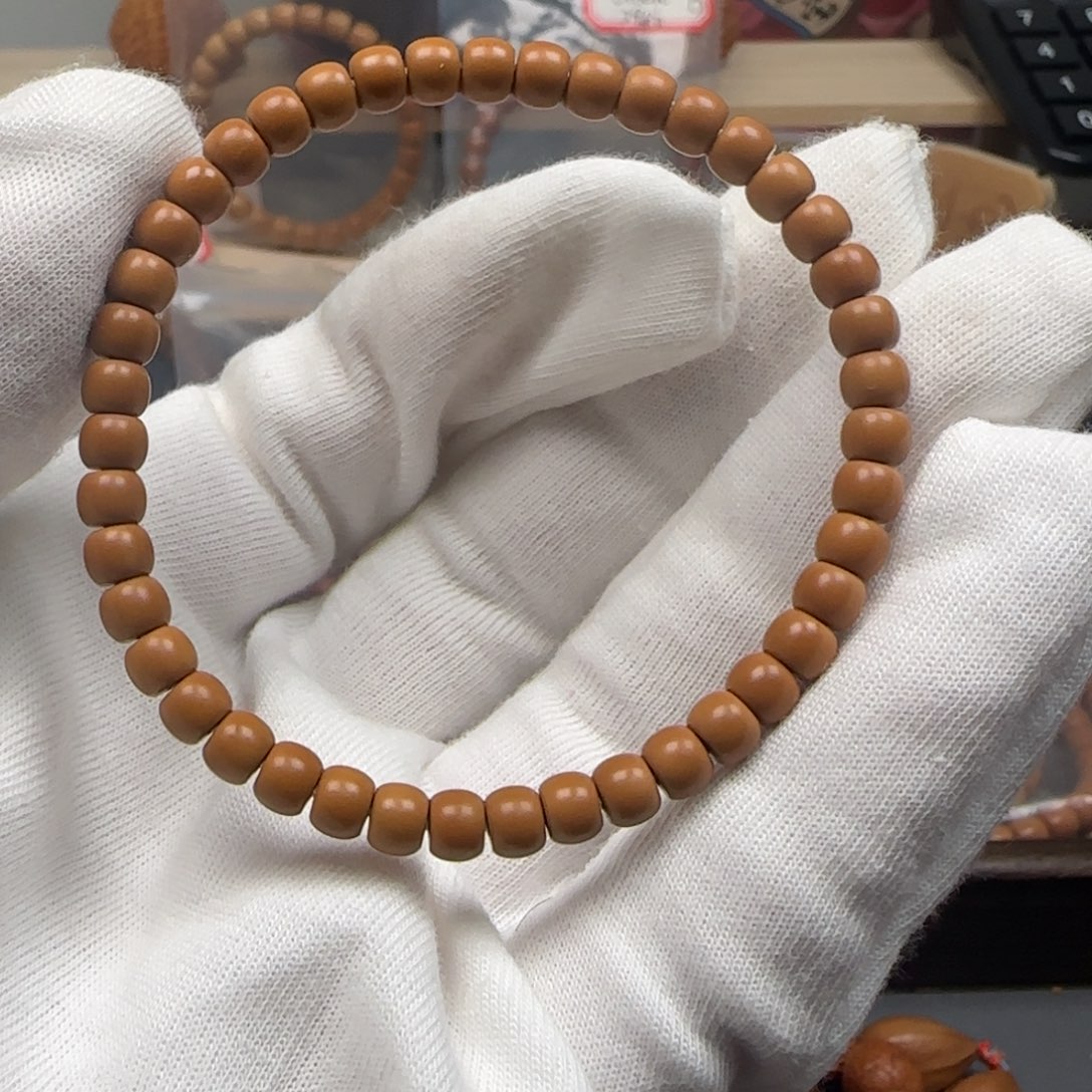 手串橄榄核老挝单圈极限弧5.5mm