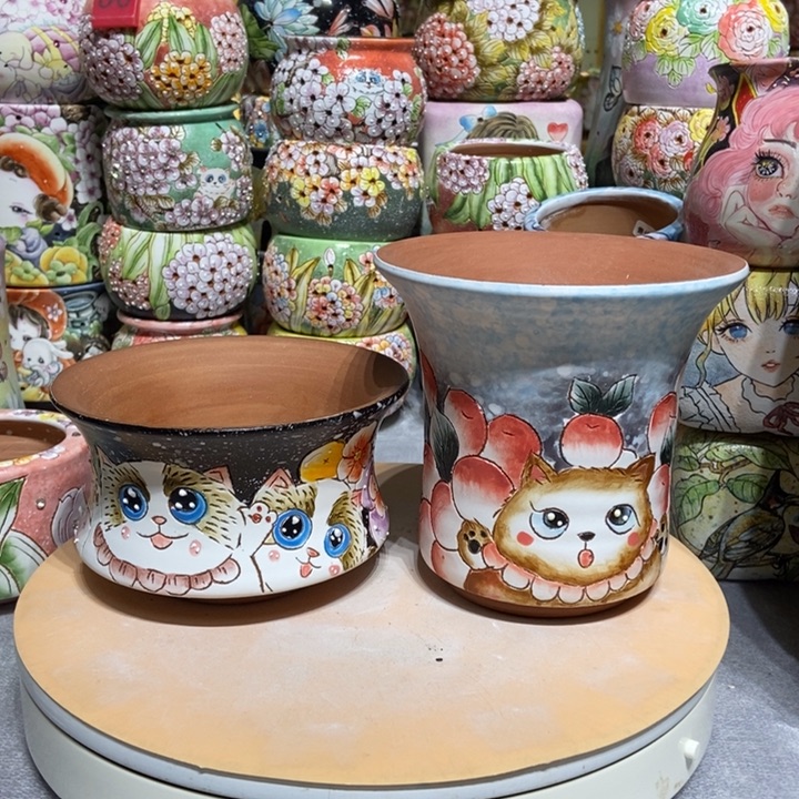 景德镇艺术手绘作品