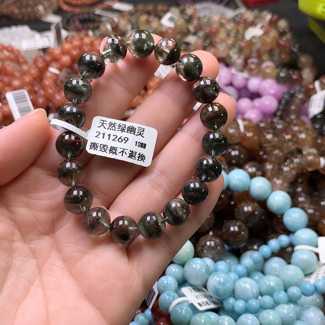 水晶手链未镶嵌，