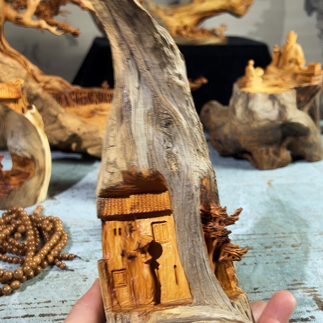 墨***室柏木（崖柏）太行陈化崖柏