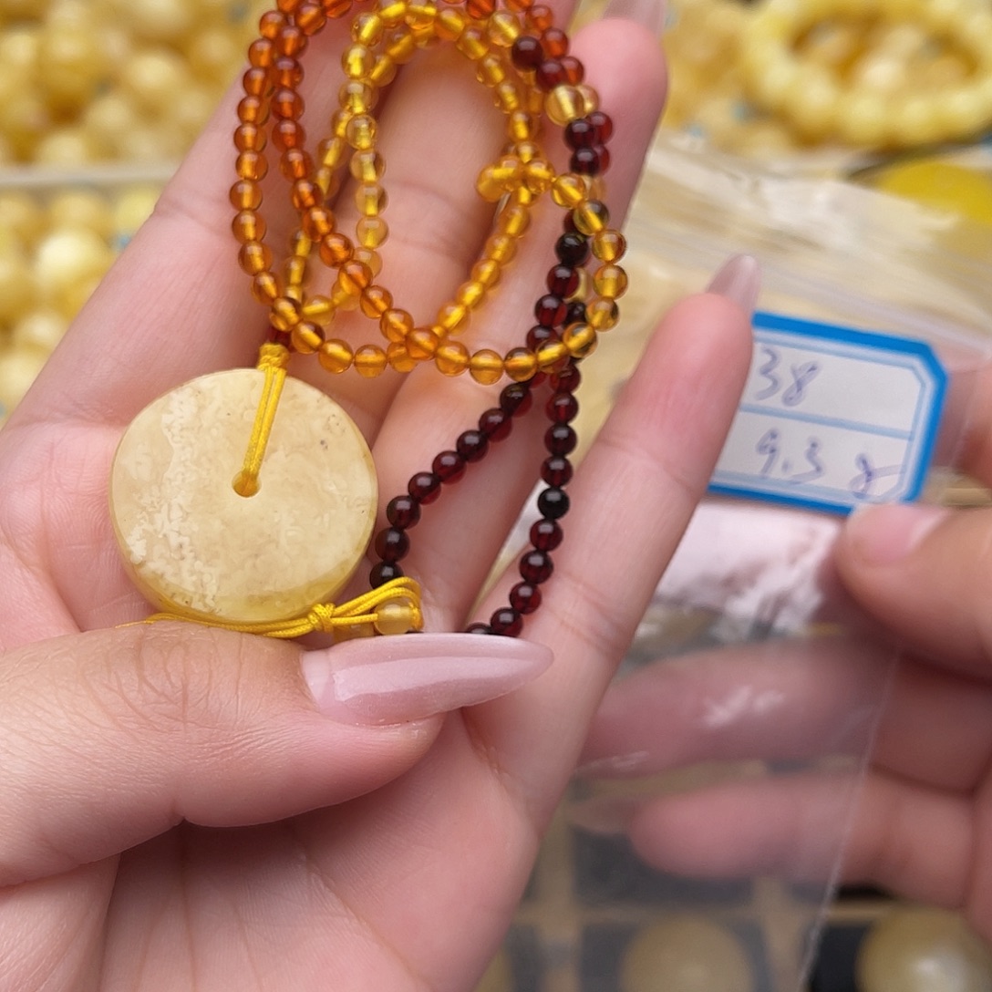 蜜蜡未镶嵌裸石蜜蜡梦微瑕