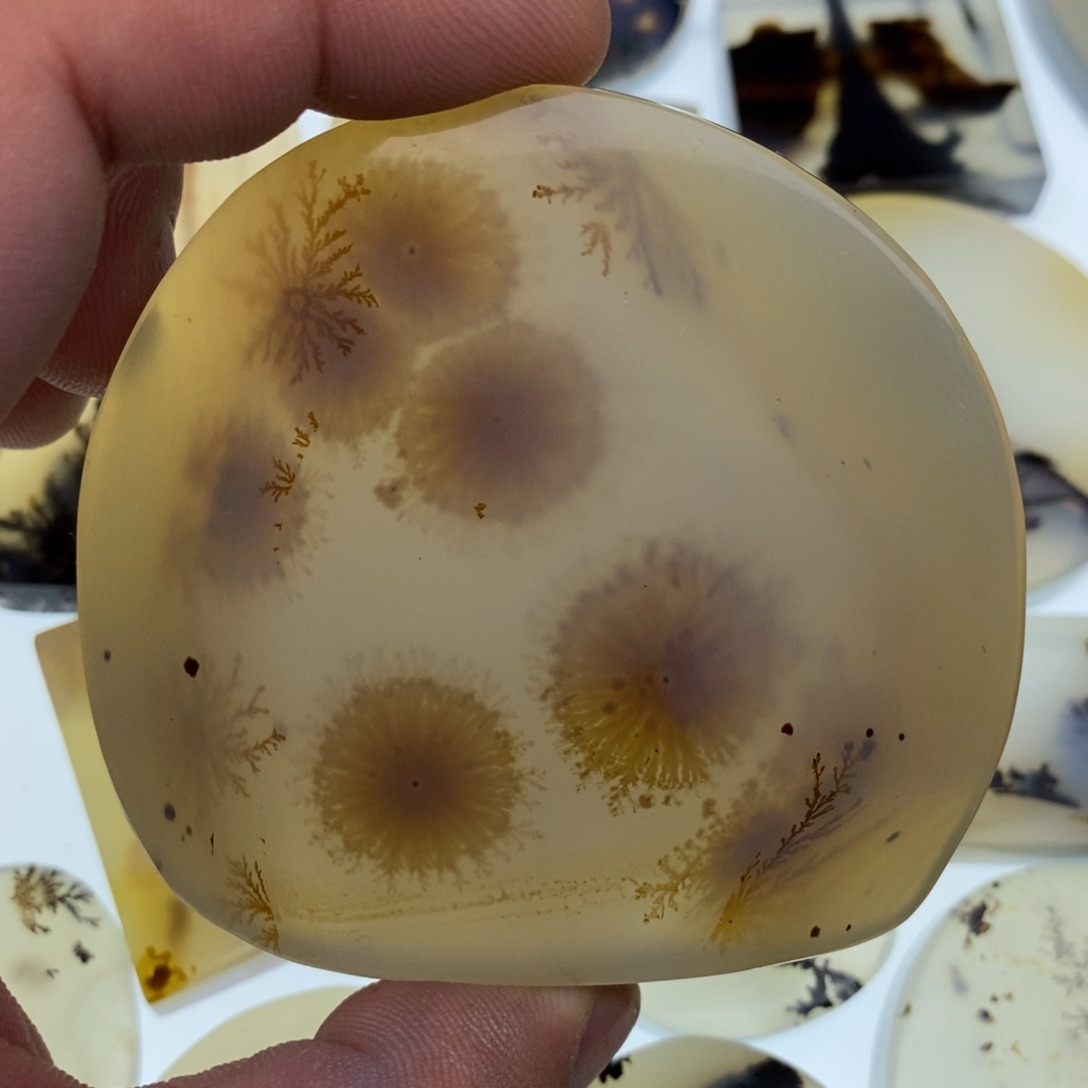 玛瑙/玉髓牌子足银镀金镶嵌