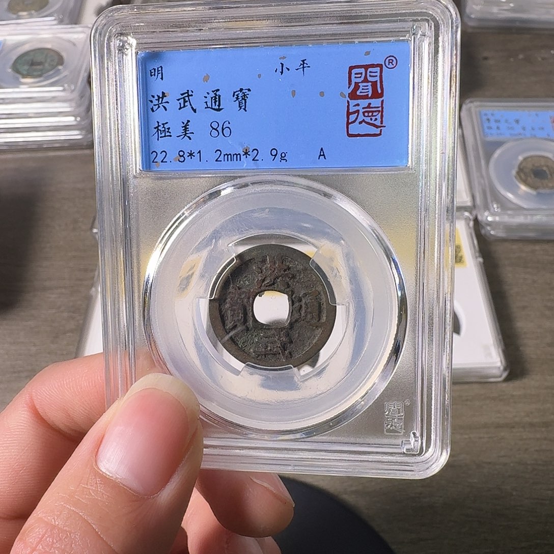 铜A闻博文化洪武通宝