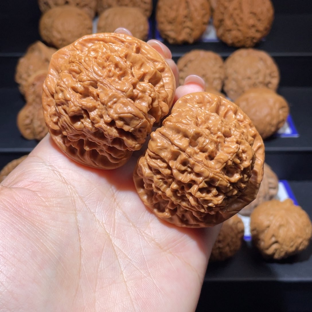 文玩核桃把件官帽51